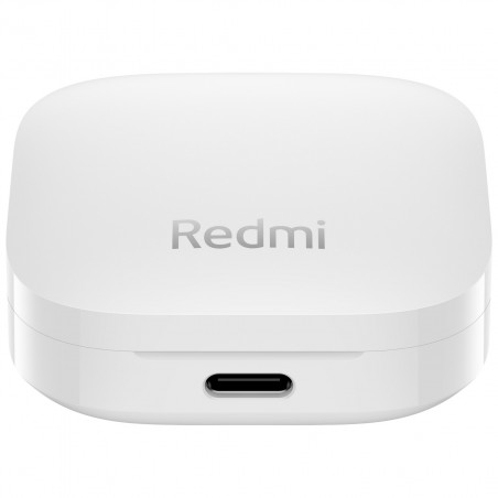 Casti wireless fara fir Xiaomi Redmi Buds 6 Active BHR8391GL, 6 ore, 5 moduri, Comanda tactila, Reducerea zgomotului, Bluetooth 5.4, IPX4, Alb