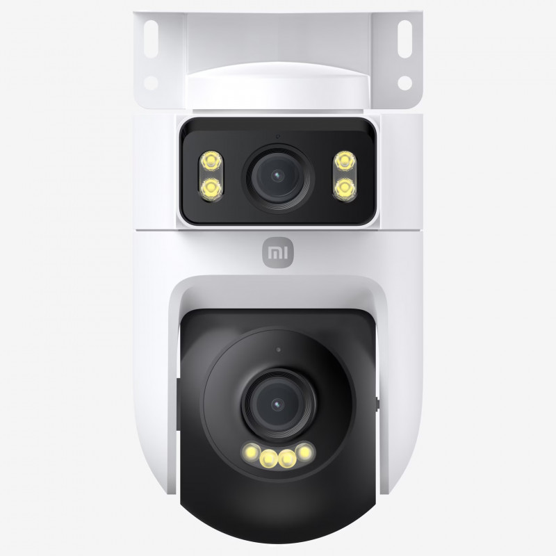 Camera video de supraveghere Xiaomi CW500 Dual BHR9402EU, 2,5K / 4 MP, Camera dubla, Vedere nocturna, Wi-Fi 6, AI, IP66, Alb