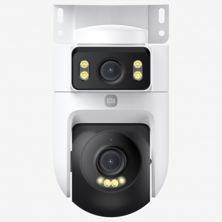 Camera video de supraveghere Xiaomi CW500 Dual BHR9402EU, 2,5K / 4 MP, Camera dubla, Vedere nocturna, Wi-Fi 6, AI, IP66, Alb