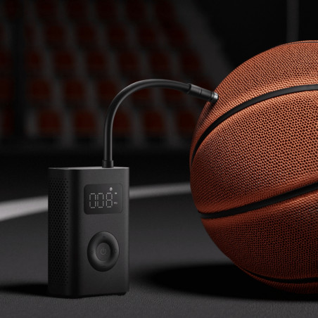 Compresor de aer cu acumulator Xiaomi Portable Electric Air Compressor 2 BHR7112GL, 3-150 psi, Pana la 10 anvelope, 6 moduri, 3 adaptoare, Lanterna LED, Negru