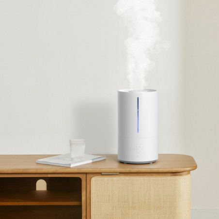 Umidificator de aer Xiaomi Smart Humidifier 2 EU BHR6026EU, 28 W, 40 m², 4,5 l, 3 trepte, Sterilizare UV-C, Aplicatie mobila, Ultrasilente, Alb