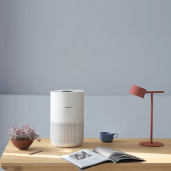 Purificator de aer Xiaomi Smart Air Purifier 4 Compact BHR5860EU, 27 W, 27 m², 230 m³/h, PM2.5, Indicator calitate aer, SMART, Mi Home, Alb