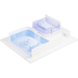 Purificator de aer Xiaomi Smart Air Purifier 4 Compact BHR5860EU, 27 W, 27 m², 230 m³/h, PM2.5, Indicator calitate aer, SMART, Mi Home, Alb