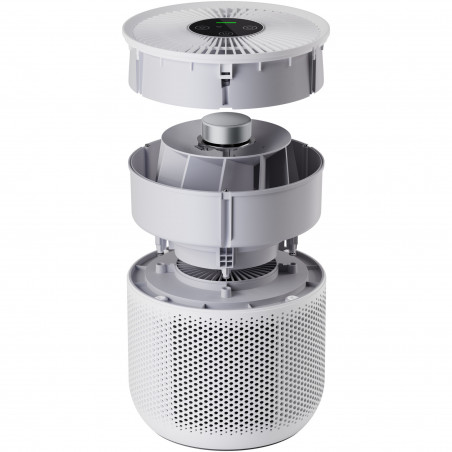 Purificator de aer Xiaomi Smart Air Purifier 4 Compact BHR5860EU, 27 W, 27 m², 230 m³/h, PM2.5, Indicator calitate aer, SMART, Mi Home, Alb