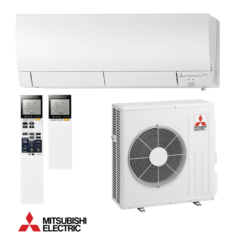 Aparat de aer condiționat cu invertor Mitsubishi Electric MSZ-FH50VE + MUZ-FH50VEHZ, 18.000 BTU, 37 m², A+++, R-410A, I-SEE, Natural Flow, Plasma Quad, Swing, alb