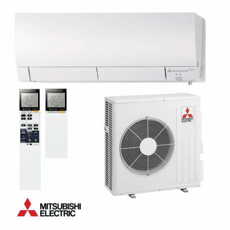 Aparat de aer condiționat cu invertor Mitsubishi Electric MSZ-FH50VE + MUZ-FH50VEHZ, 18.000 BTU, 37 m², A+++, R-410A, I-SEE, Natural Flow, Plasma Quad, Swing, alb