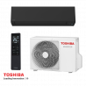 Aparat de aer conditionat cu invertor Toshiba Shorai Edge RAS-B10G3KVSGB-E/RAS-10J2AVSG-E1, 10000 BTU, 20 m², A+++/A+++, Magic Coil autocuratare, Wi-Fi, R-32, Negru