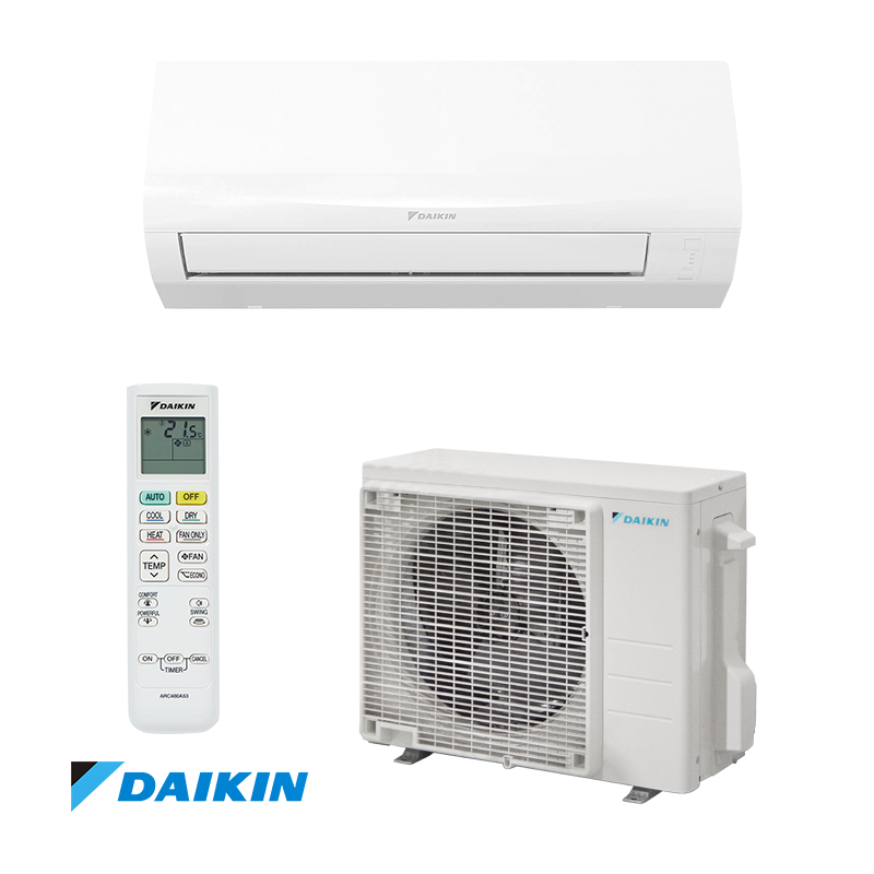 Aparat de aer condiționat cu invertor Daikin Sensira FTXF20F + RXF20F, 7000 BTU, 15 m², A++, R-32, alb