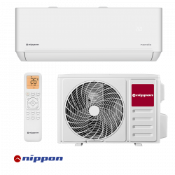 Aparat de aer conditionat cu invertor Nippon NPC 18 T-PRO NORDIC, 18.000 BTU, 35 m², A+++/A++, R-32, Alb