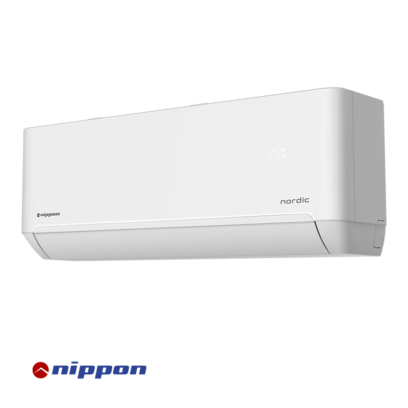 Aparat de aer conditionat cu invertor Nippon NPC 18 T-PRO NORDIC, 18.000 BTU, 35 m², A+++/A++, R-32, Alb