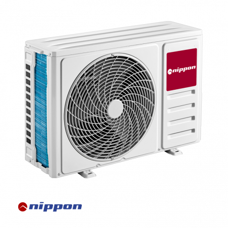 Aparat de aer conditionat cu invertor Nippon NPC 18 T-PRO NORDIC, 18.000 BTU, 35 m², A+++/A++, R-32, Alb