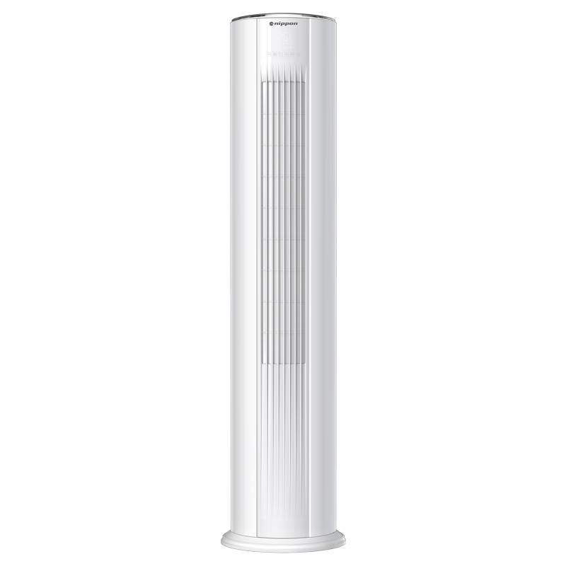 Aparat de aer conditionat de tip coloana Nippon NPC-24MCFL, 24.000 BTU, 45 m², A++/A+, R-32, Alb