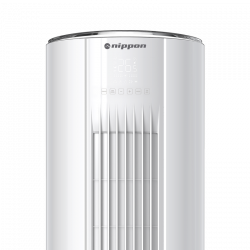 Aparat de aer conditionat de tip coloana Nippon NPC-24MCFL, 24.000 BTU, 45 m², A++/A+, R-32, Alb