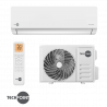 Aparat de aer conditionat cu invertor TechPoint NPT 09 X-PRO NORDIC, 9000 BTU, 17 m², A++, Wi-Fi, R-32, Golden Fin, Alb