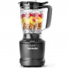 Blender Nutribullet Smart Sense 1500 Combo NBF550DG, 1500 W, 1,8 l, 5 viteze, Adaptare inteligenta a vitezei, Fara BPA, Negru/Gri