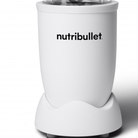 Blender Nutribullet Pro NB907MAW, 900 W, 700/900 ml, Tritan, Otel inoxidabil, Fara BPA, Alb mat