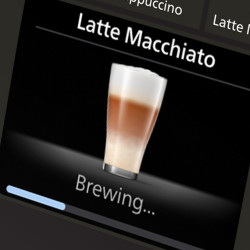 Espressor automat Philips LatteGo 5500 EP5543/90, 1500 W, 15 bar, 1,8 l, 20 bauturi, LatteGo, SilentBrew, QuickStart, Rasnita ceramica, Ecran tactil, Alb cromat