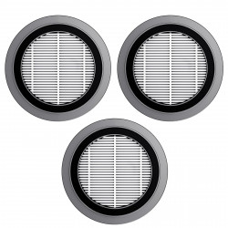 Set de filtre de schimb pentru aspiratorul vertical Honiture X7 CPA1374, 3 buc, HEPA, Alb/Gri
