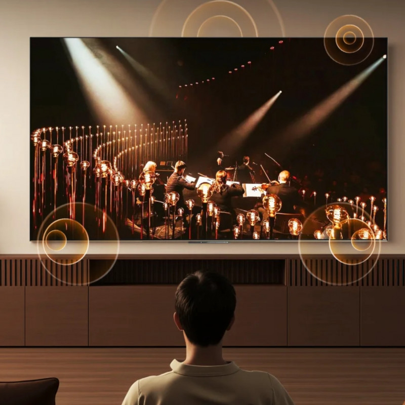 Televizor Dreame Vivid 55Q100, 55", 139 cm, 3840x2160, 4K Ultra HD, QLED, 120 Hz, Dreamind™ AI, SMART, negru