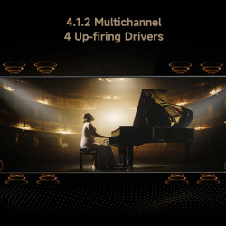 Televizor Dreame Aura Mini LED 55S100, 55", 139 cm, 3840×2160, 4K Ultra HD, QLED+, 144 Hz, Dreamind™ Pro AI, SMART, Negru