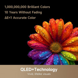 Televizor Dreame Vivid 50Q100, 50", 126 cm, 3840x2160, 4K Ultra HD, QLED, 120 Hz, Dreamind™ AI, SMART, negru