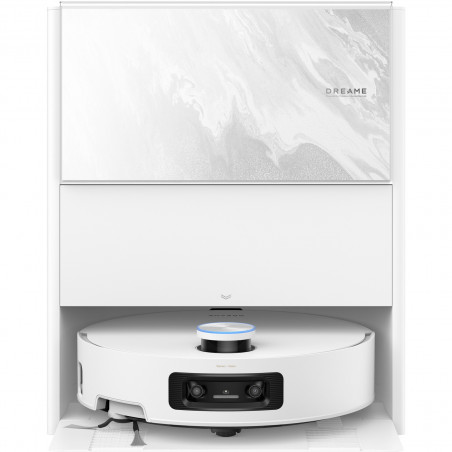Aspirator robot Dreame Aqua 10 Ultra Track RLR81CE-WH, 25.000 Pa, 200 min, 3,5/4 l, curățare uscată/umedă, camere AI, VersaLift DToF, curățare automată a mopului la 100 °C, alb
