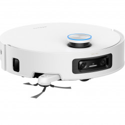 Aspirator robot Dreame Aqua 10 Ultra Track RLR81CE-WH, 25.000 Pa, 200 min, 3,5/4 l, curățare uscată/umedă, camere AI, VersaLift DToF, curățare automată a mopului la 100 °C, alb