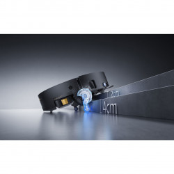 Aspirator robot Dreame Aqua 10 Ultra Track RLR81CE-BK, 25000 Pa, 200 min, 3,5/4 l, Uscat/umed, Camere AI, VersaLift DToF, Curățare automată a mopului la 100 °C, Negru