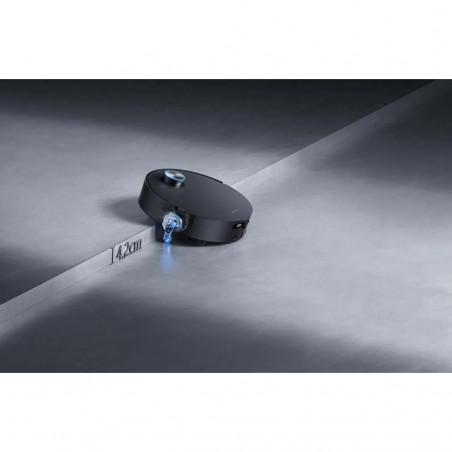 Aspirator robot Dreame Aqua 10 Ultra Track RLR81CE-BK, 25000 Pa, 200 min, 3,5/4 l, Uscat/umed, Camere AI, VersaLift DToF, Curățare automată a mopului la 100 °C, Negru
