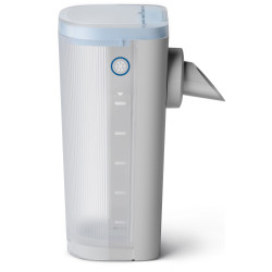 Espressor automat Philips Café Aromis 8000 EP8757/20, 1500 W, 15 bar, 1,5 l, 54 de bauturi, LatteGo Pro, SilentBrew, BrewExtract, Quiet Mark, Ecran tactil, HomeID, Gri