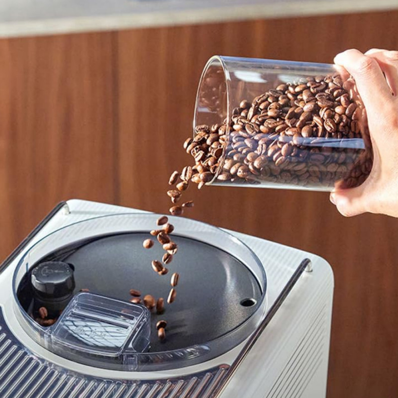 Espressor automat Philips Café Aromis 8000 EP8757/20, 1500 W, 15 bar, 1,5 l, 54 de bauturi, LatteGo Pro, SilentBrew, BrewExtract, Quiet Mark, Ecran tactil, HomeID, Gri