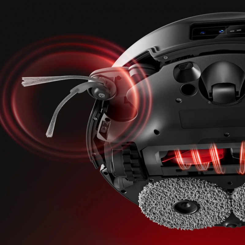 Aspirator robot Roborock Saros 20X, 65 W, 36.000 Pa, 259 ml/2,5 l, AdaptiLift 3.0, Curatare uscata/umeda, StarSight 2.0, Autonomie 200 minute, Negru