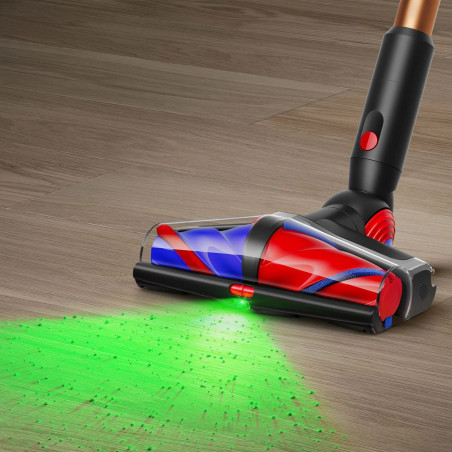 Aspirator vertical Dyson V16 Piston Animal 495948-01, 315AW, 900 W, 1,3 l, 70 min, CleanCompaktor, Hyperdymium, MyDyson, HEPA, LCD, Negru/Cupru