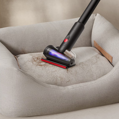 Aspirator vertical Dyson V16 Piston Animal 495948-01, 315AW, 900 W, 1,3 l, 70 min, CleanCompaktor, Hyperdymium, MyDyson, HEPA, LCD, Negru/Cupru