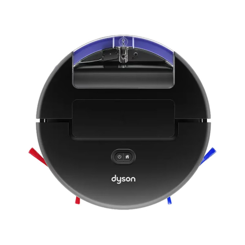 Aspirator robot Dyson Spot+Scrub Ai 586183-01, 18 000 Pa, 3 l, Curatare uscata/umeda, Recunoastere a petelor, Statie de incarcare automata, Negru/Albastru