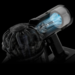 Aspirator portabil/ de mana Dyson V8 Car&Boat 586120-01, 115 AW, 0,54 l, 50 min, 110.000 rpm, Filtrare sigilata, Nichel/Violet