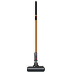 Aparat vertical pentru curatare umeda Dyson PencilWash WR04 637239-01, 300/340 ml, 30 min, 100 m², 2 moduri, Autopropulsie, Inclinare de 170°, LED, Negru/Auriu