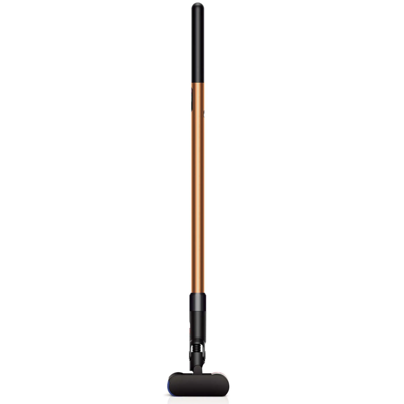 Aparat vertical pentru curatare umeda Dyson PencilWash WR04 637239-01, 300/340 ml, 30 min, 100 m², 2 moduri, Autopropulsie, Inclinare de 170°, LED, Negru/Auriu