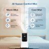 Umidificator Levoit OasisMist 450S LUH-O451S-WEU, 40 m², 280 W, 4,5 l, Aromaterapie, Autonomie de 45 de ore, Alb