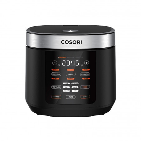 Slowcooker Cosori CRC-R501-KEU, 970 W, 5 l, 17 programe, Timer, Pornire programata, Negru