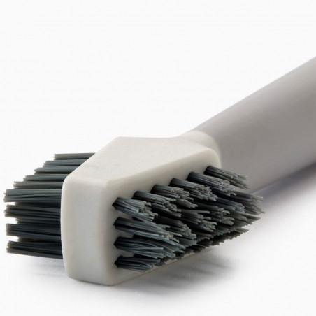 Perie pentru curatarea gresiei Joseph Joseph CleanTech™ 6500021, 18 x 5 x 3 cm, 2 tipuri de fibre, Bej