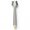 Perie pentru curatarea gresiei Joseph Joseph CleanTech™ 6500021, 18 x 5 x 3 cm, 2 tipuri de fibre, Bej