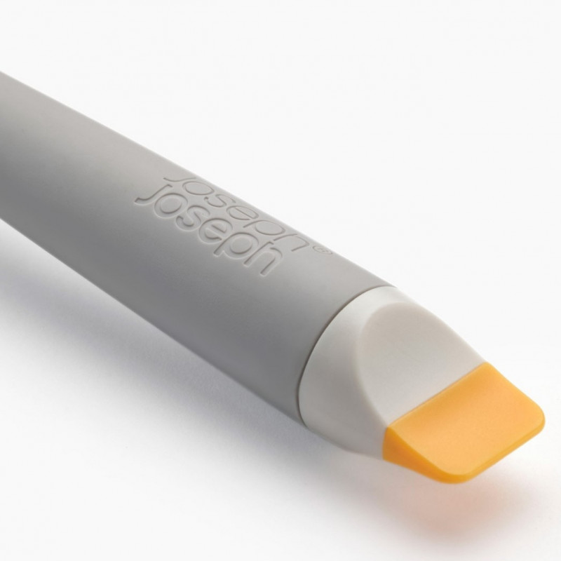 Perie pentru curatarea gresiei Joseph Joseph CleanTech™ 6500021, 18 x 5 x 3 cm, 2 tipuri de fibre, Bej