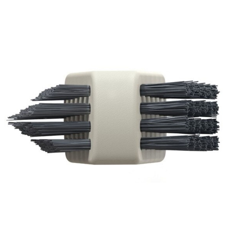 Perie pentru curatarea gresiei Joseph Joseph CleanTech™ 6500021, 18 x 5 x 3 cm, 2 tipuri de fibre, Bej