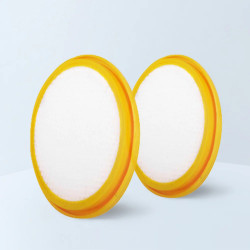 Set 2 filtre Jimmy MF12, Compatibile cu Jimmy JV35, HEPA, Galbene