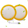 Set 2 filtre Jimmy MF12, Compatibile cu Jimmy JV35, HEPA, Galbene