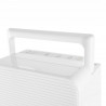 Dezumidificator pentru baie Woods MDK11, 2 viteze, până la 40 m², 108 m³, 2 l, 20 l/24 h, hidrostat, 44 dB, IPX1, alb