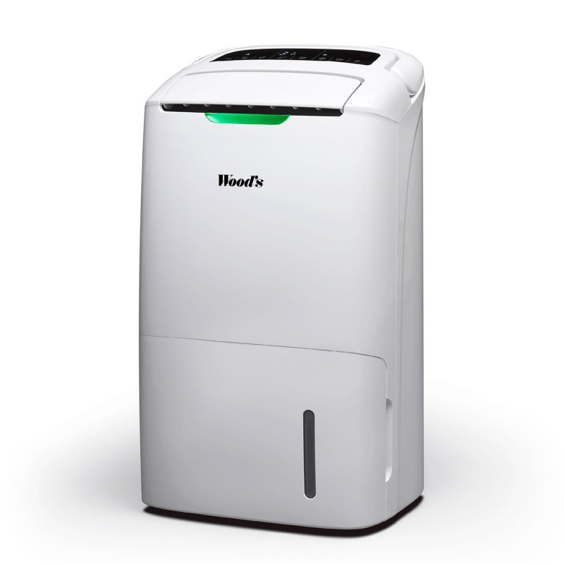 Aparat de umidificare și purificare 2 în 1 Wood's AD30G, 120 m², 5 viteze, 4 l, 26 l/24 h, hidrostat, 52 dB, IP21, alb