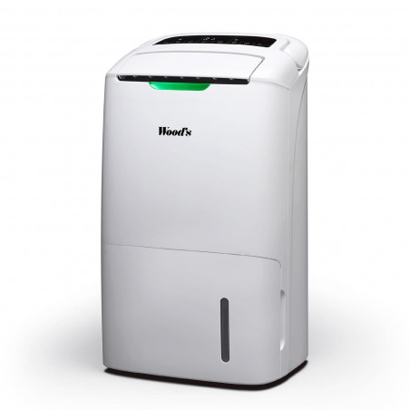 Aparat de umidificare și purificare 2 în 1 Wood's AD30G, 120 m², 5 viteze, 4 l, 26 l/24 h, hidrostat, 52 dB, IP21, alb