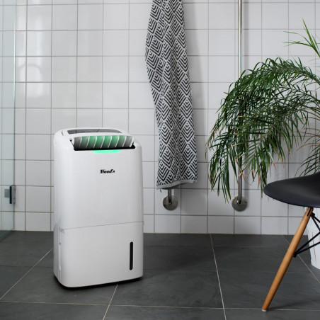 Aparat de umidificare și purificare 2 în 1 Wood's AD30G, 120 m², 5 viteze, 4 l, 26 l/24 h, hidrostat, 52 dB, IP21, alb
